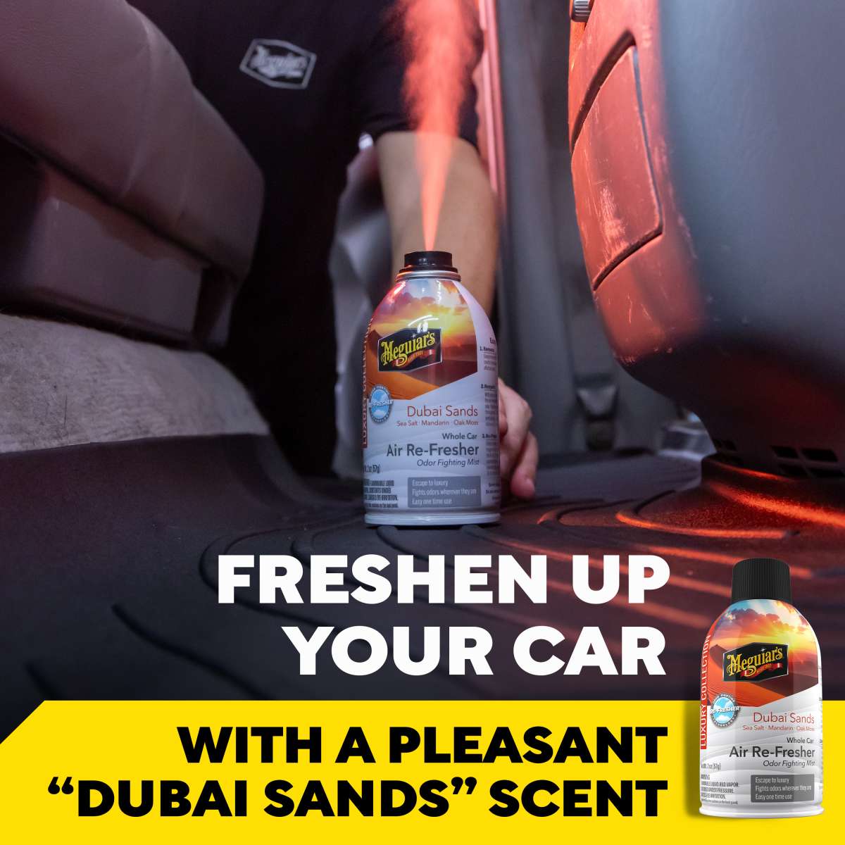  Meguiar's Whole Car Air Re-Fresher Odor Elimiator - Dubai Sands